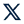 X logo